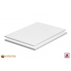 PVC Platten weiß aus Hart-PVC (PVCU) in Stärken von 1mm - 20mm im Standardformat 2x1m