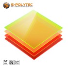 Kunststoffplatte Polycarbonat transparent klar 1,5x194x320 mm, Polycarbonat/Lexan, Kunststoffe